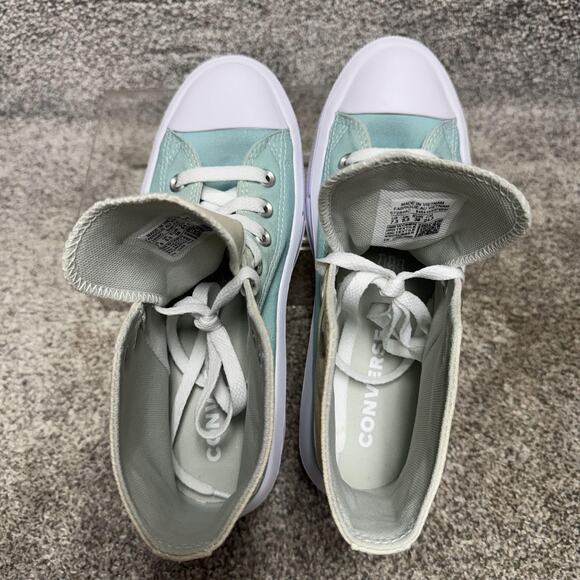 Converse Run Star Hike Shoes Womens Size 7.5 High Top Platform All Star Sneakers - Picture 8 of 9